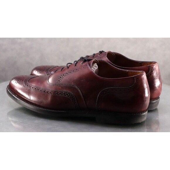 Johnston & Murphy Vintage Men\'s Wingtip Dress Shoes Size 9 D Leather Cognac main image 4